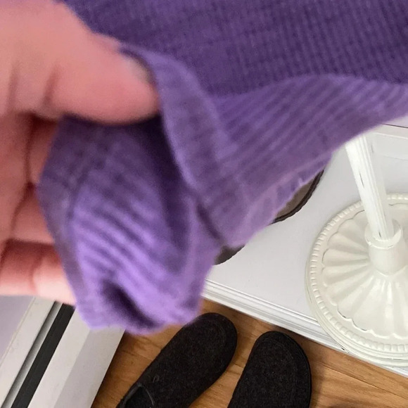 Lularoe ribbed purple dress size small - Picture 4 of 8